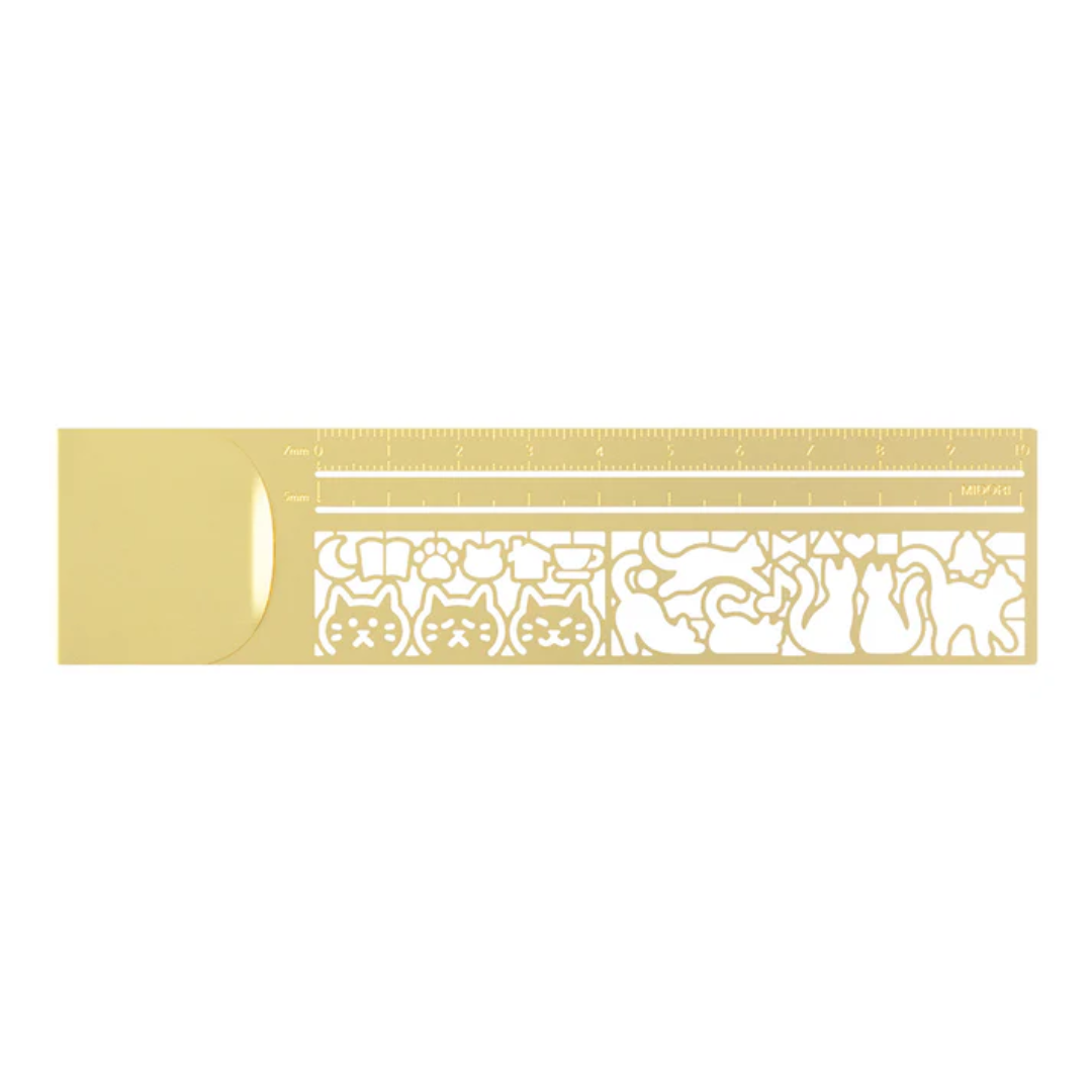 Midori Clip Ruler - Cat A
