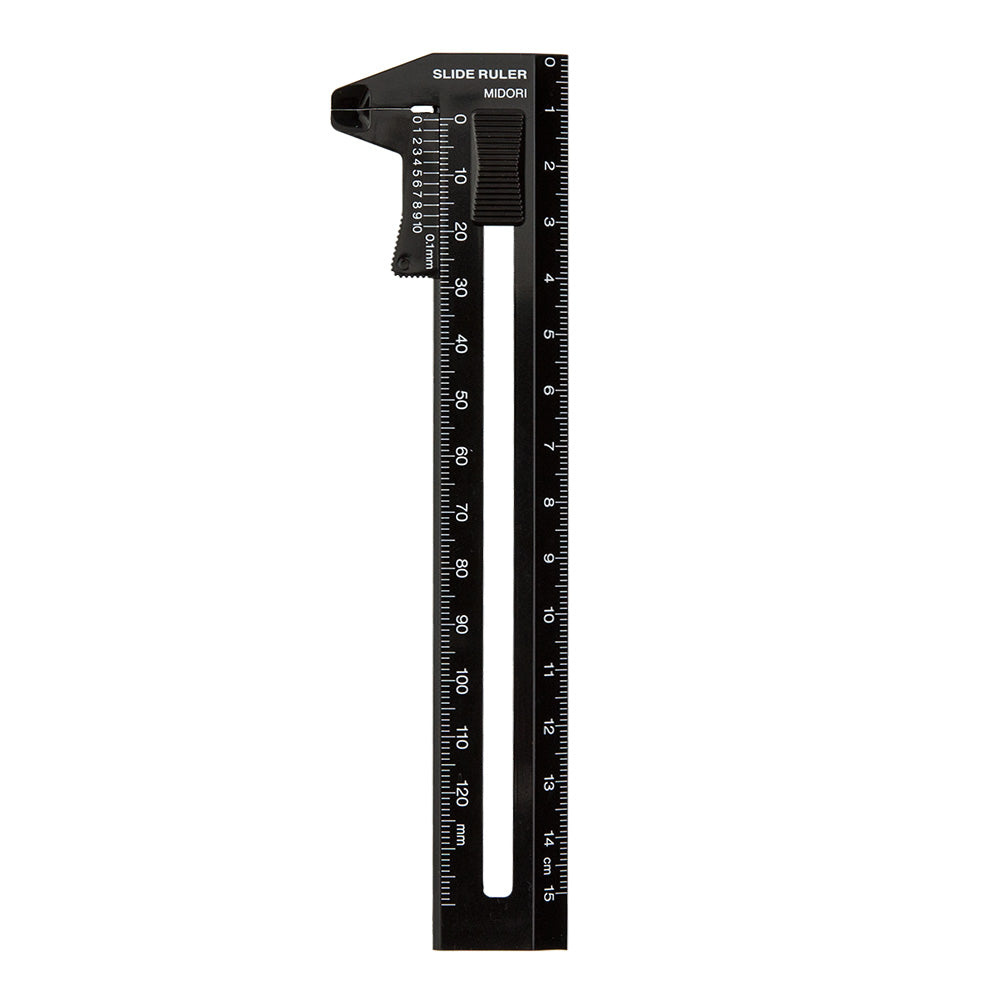 Midori CL Thickness Ruler - Black