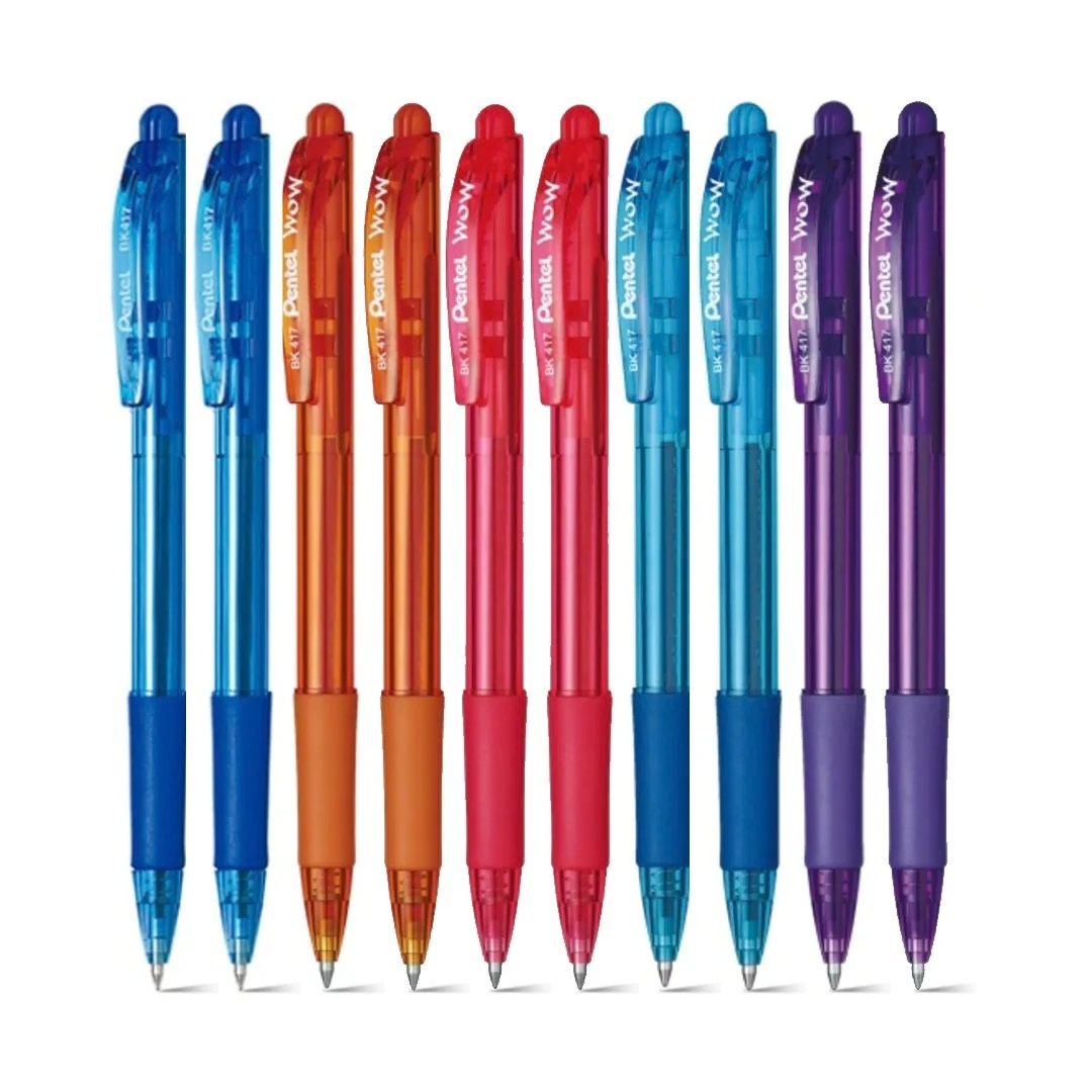 Pentel India Wow! Retractable Ball Pen - 0.7 mm