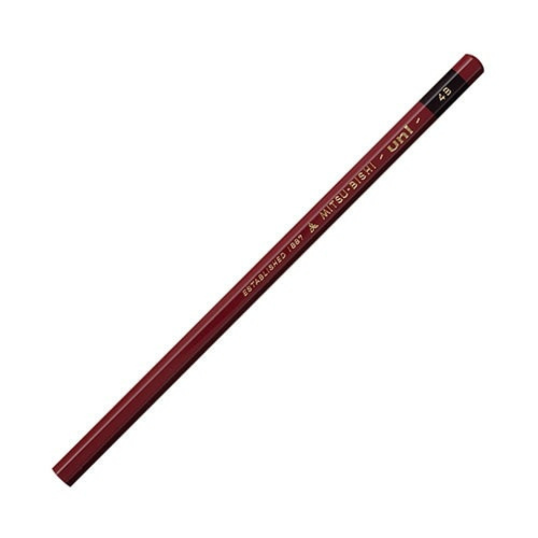 Matita Artistica Uni Mitsubishi Hi-Uni In Legno – 4B, Qualità Premium Per Disegno Professionale