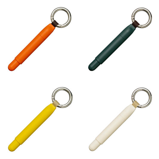 Uni &knot Jetstream Inside Ballpoint Pen with Carabiner - 0.5 mm