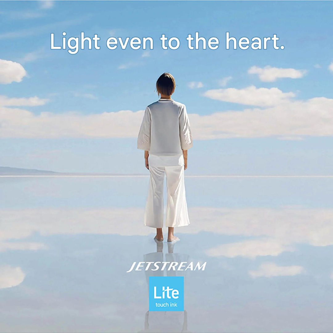 Uni Jetstream Lite Touch Ink Ballpoint Pen Black Ink - 0.5 mm