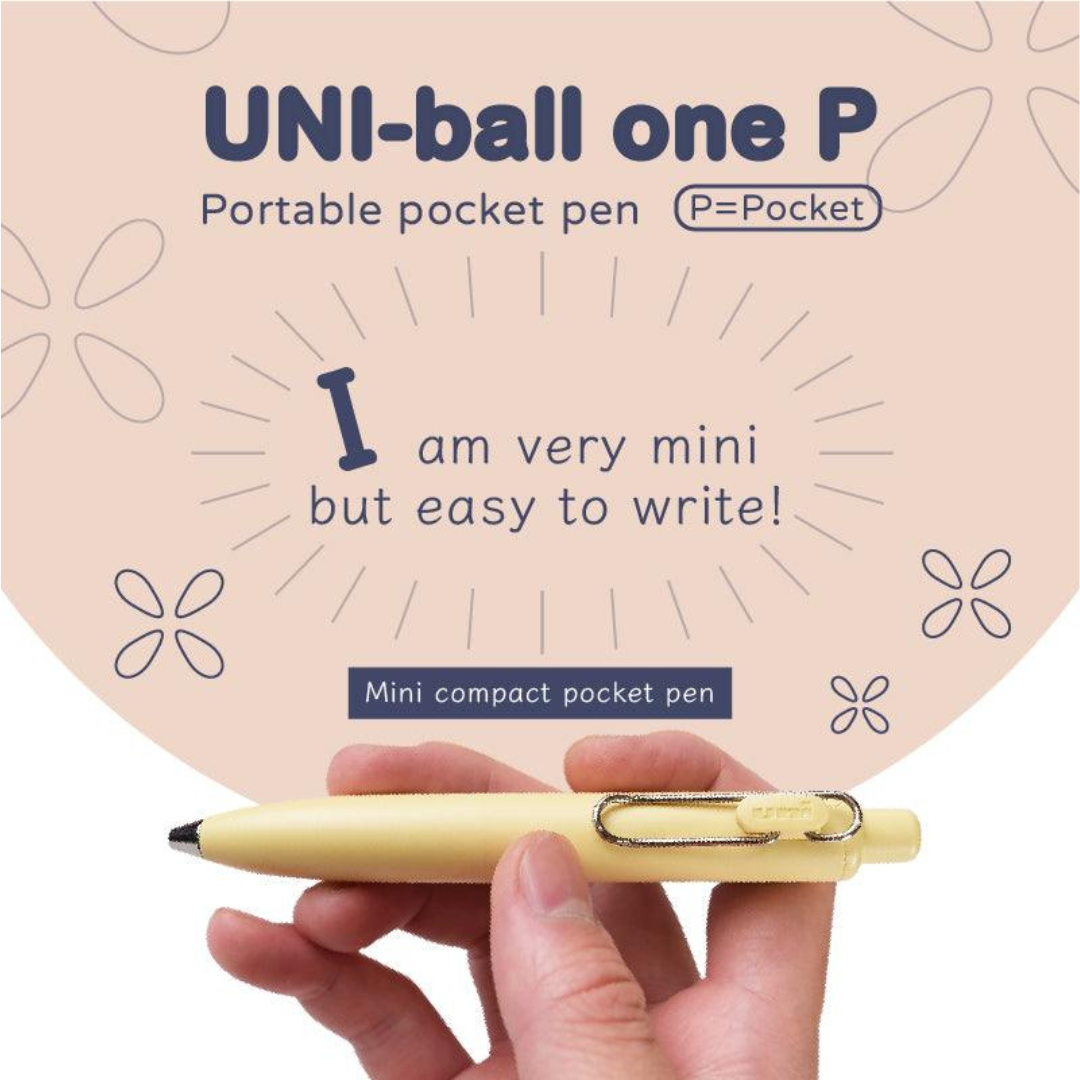 Uni-ball One P Gel Pen - 0.5 mm - New Edition