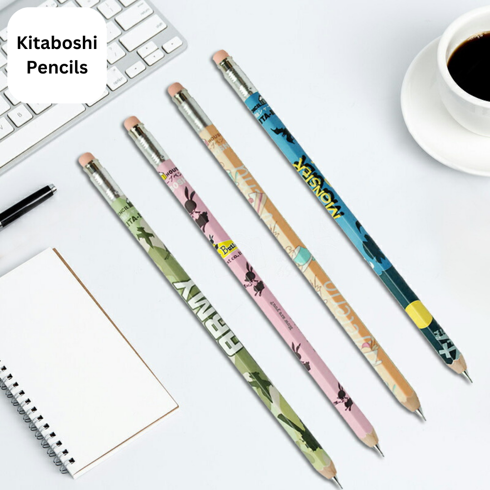 Kita-Boshi Japan Wooden Shaft Pencils 0.5 mm