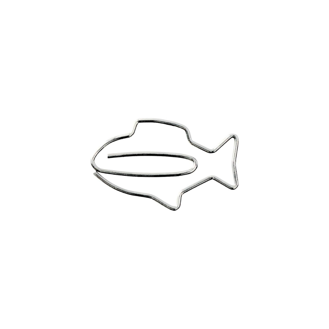 Midori D-Clips Nano Clips - Fish - Box of 16