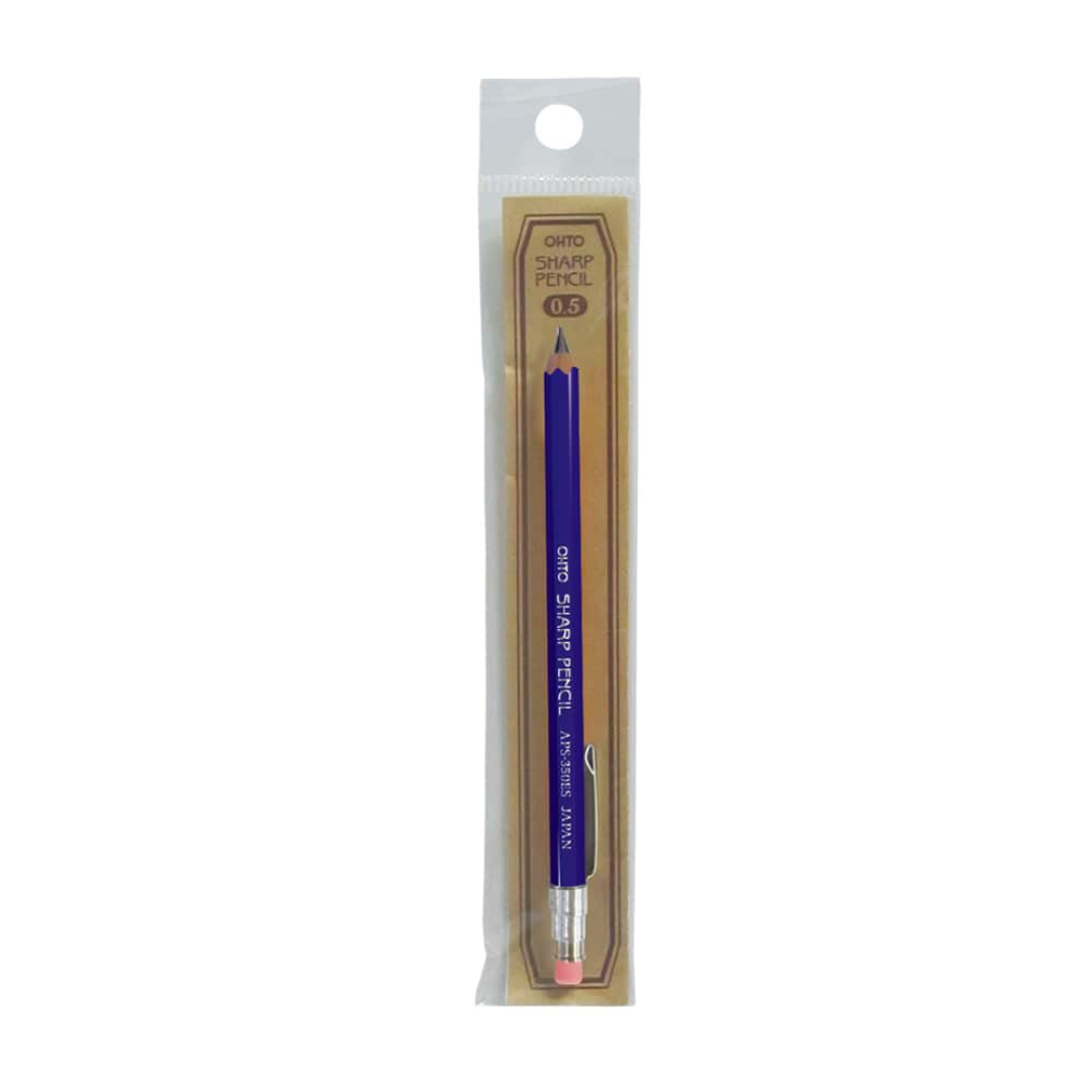 Ohto Mechanical Pencil Wooden Mini - 0.5 mm