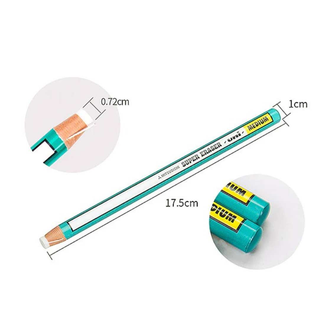 Uni Super Eraser Roll Paper Eraser Pencil
