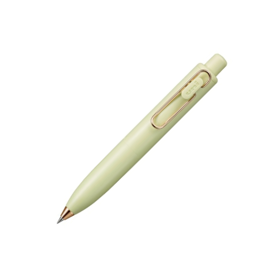 Uni-ball One P Gel Pen - Rose Gold Clip - 0.38 mm