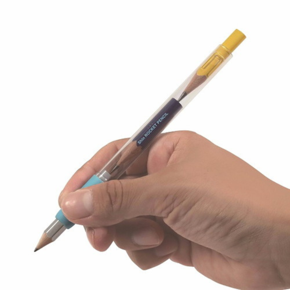 Kutsuwa Auxiliary Shaft Shin Rocket Pencil with Sharpener