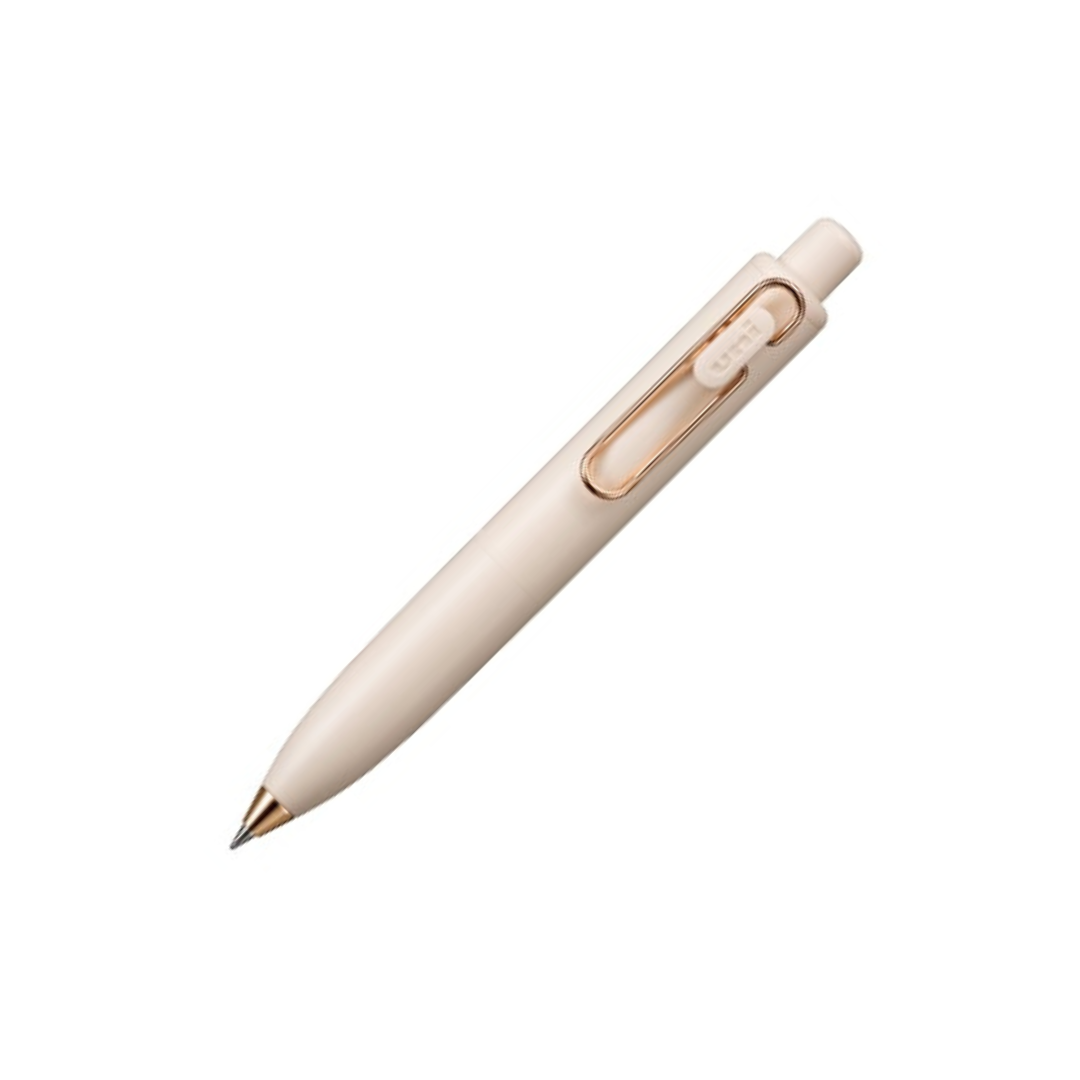 Uni-ball One P Gel Pen - Rose Gold Clip - 0.5 mm