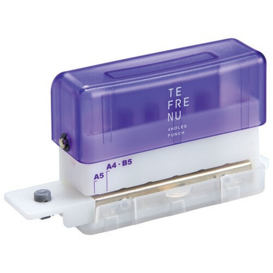 King Jim TEFRENU 4-hole Punch