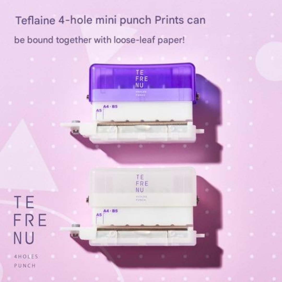 King Jim TEFRENU 4-hole Punch