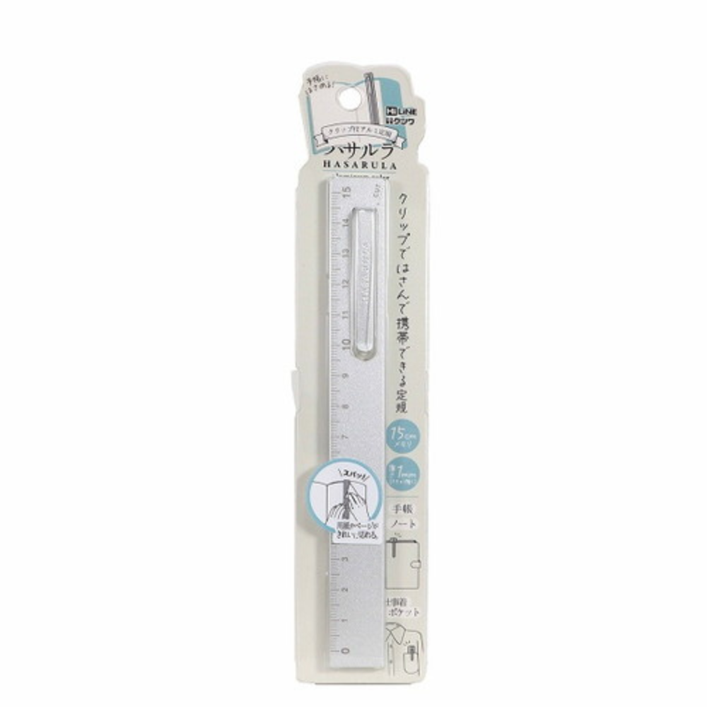 Kutsuwa Hasarula Silver Aluminum Ruler - 15 Cms – Bumbo Stationeries