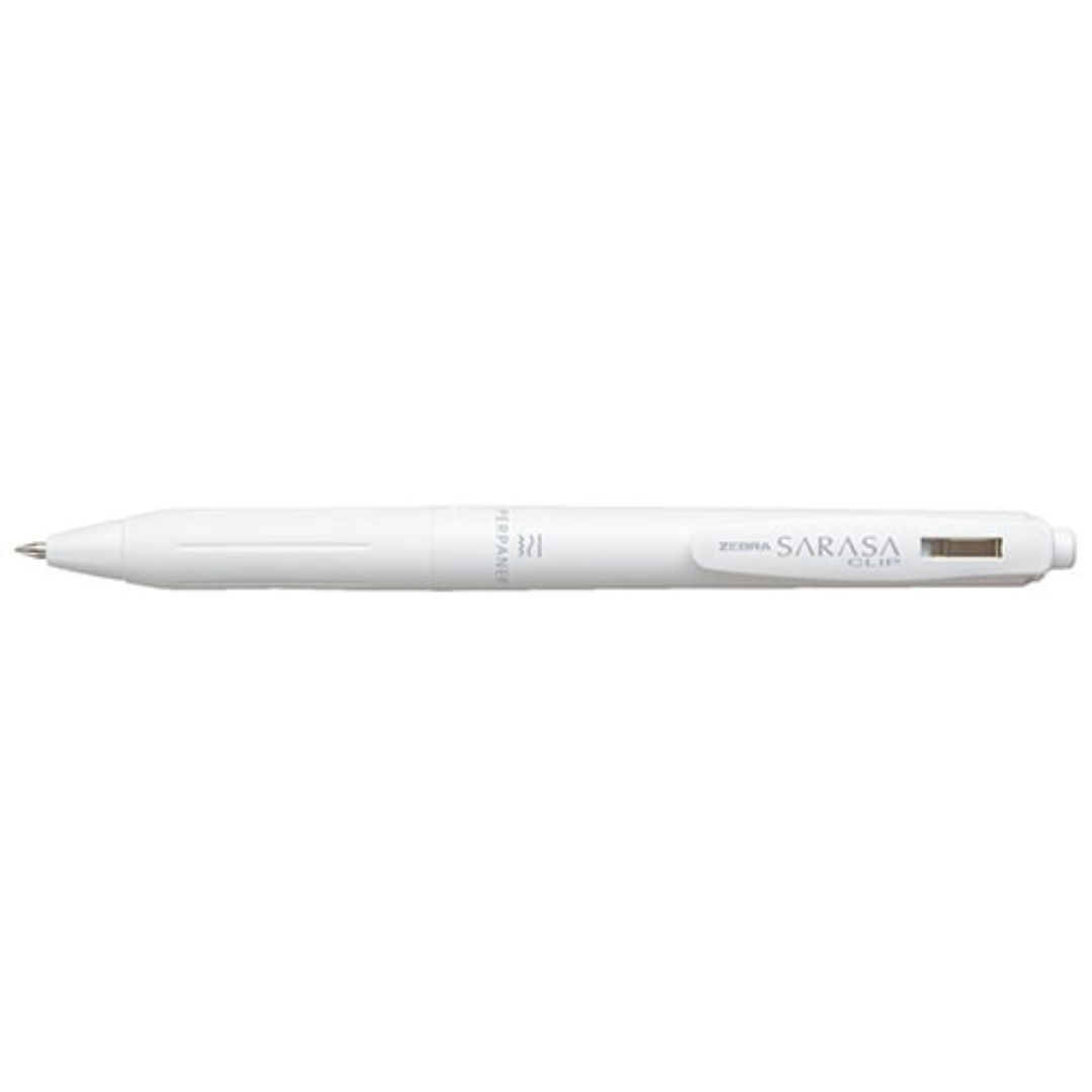 Zebra Sarasa Clip Gel Pen - White Body - Special Edition