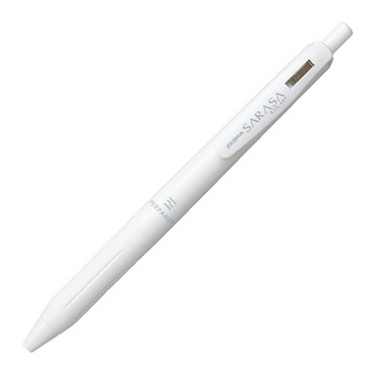 Zebra Sarasa Clip Gel Pen - White Body - Special Edition