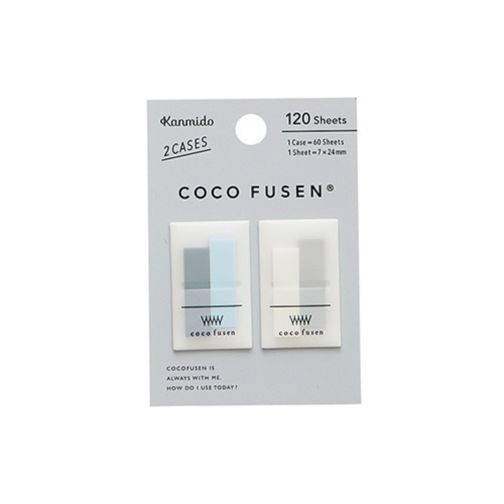 Kanmido Coco Fusen Sticky Notes - Mini - Classic