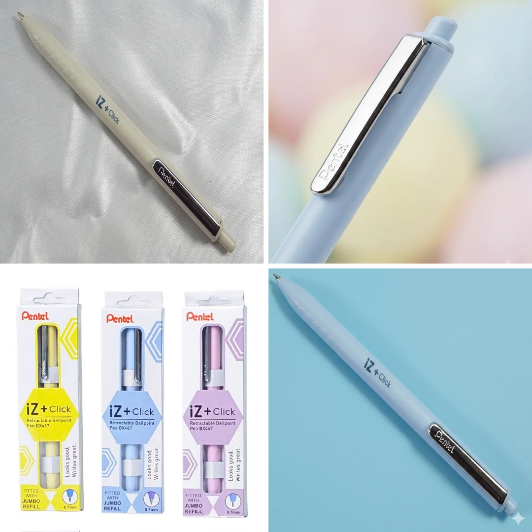 Pentel India iZ+ Click Retractable Ball Pen - 0.7 mm