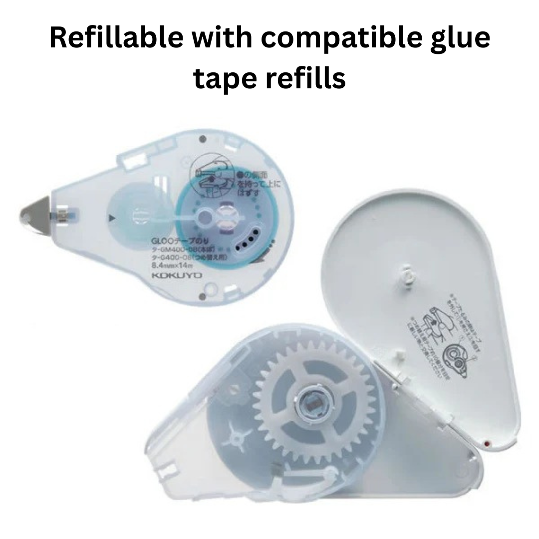 Kokuyo Gloo Glue Tape Removable - M Size (8.4 mm x 14 mm)