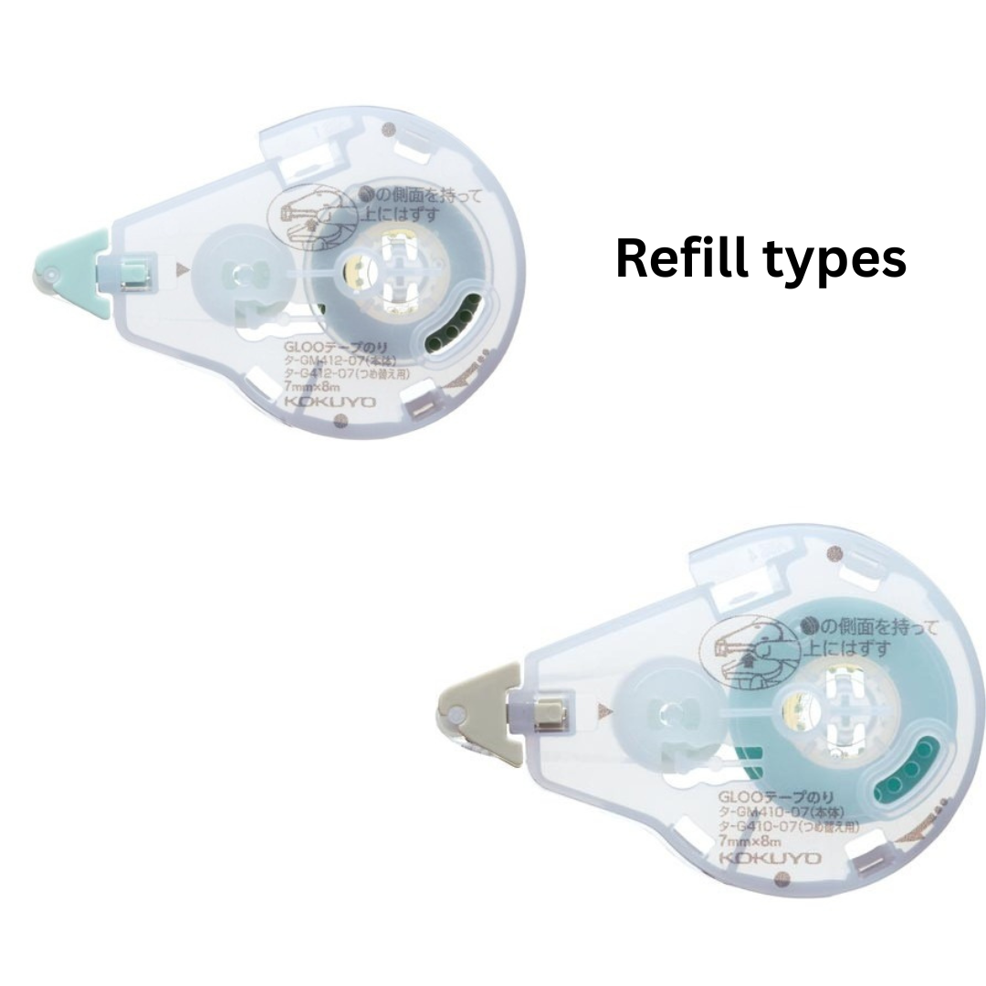 Kokuyo Gloo Glue Tape Removable - M Size (8.4 mm x 14 mm)