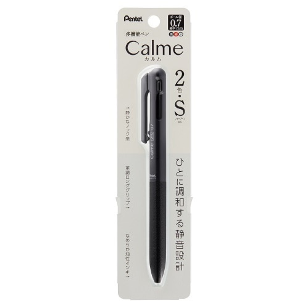 Pentel Calme 2 Color 0.7 mm Ballpoint Multi Pen + 0.5 mm Pencil