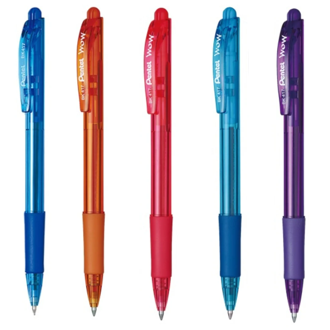Pentel India Wow! Retractable Ball Pen - 0.7 mm