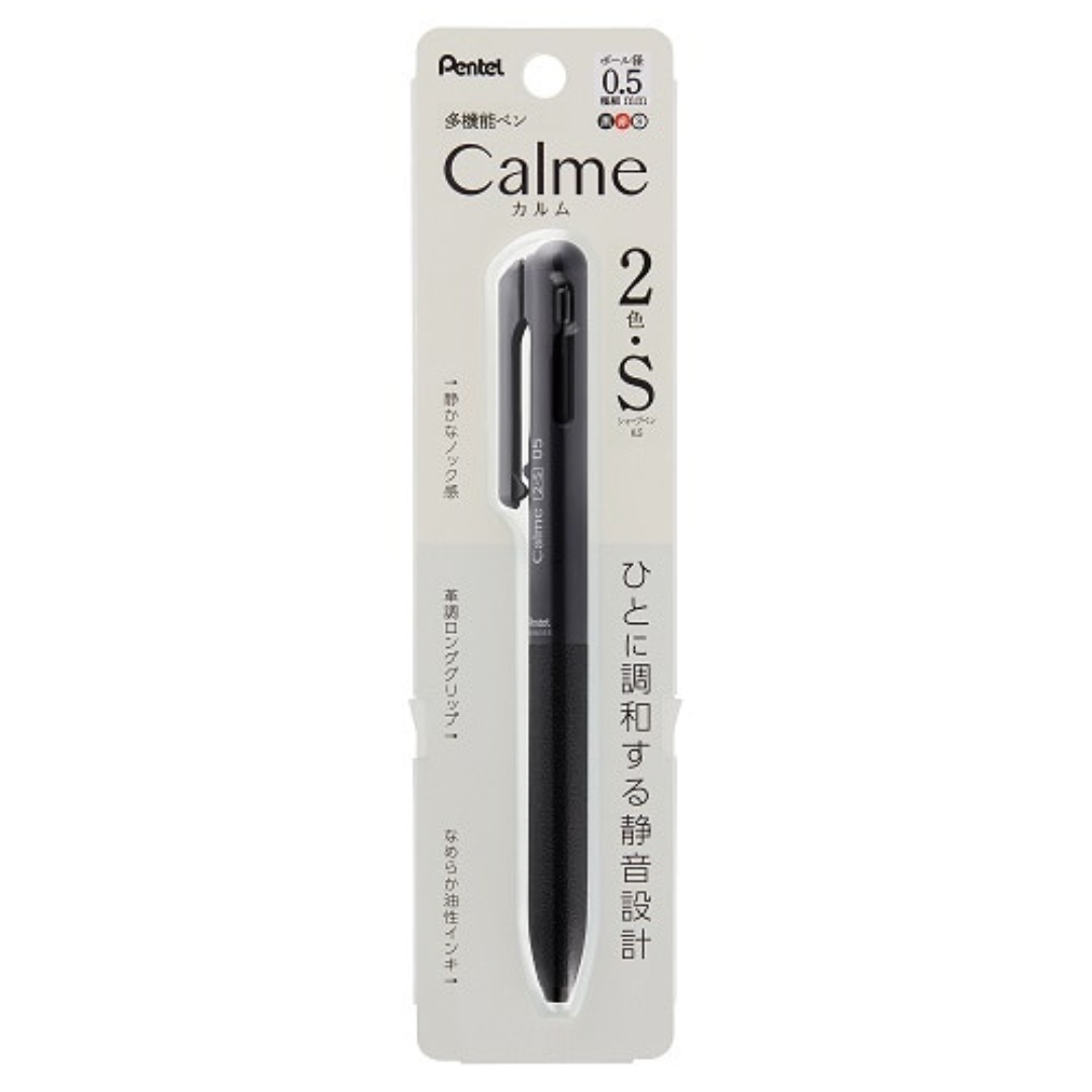 Pentel Calme 2 Color 0.5 mm Ballpoint Multi Pen + 0.5 mm Pencil