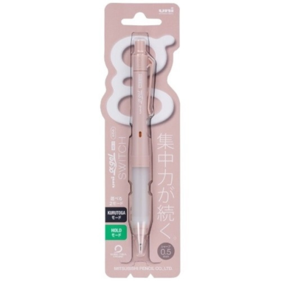 Uni Alpha Gel Switch Mechanical Pencil Pastel Colors - 0.5 mm