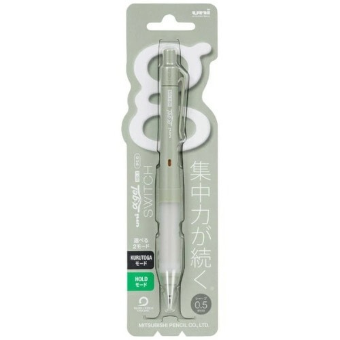 Uni Alpha Gel Switch Mechanical Pencil Pastel Colors - 0.5 mm