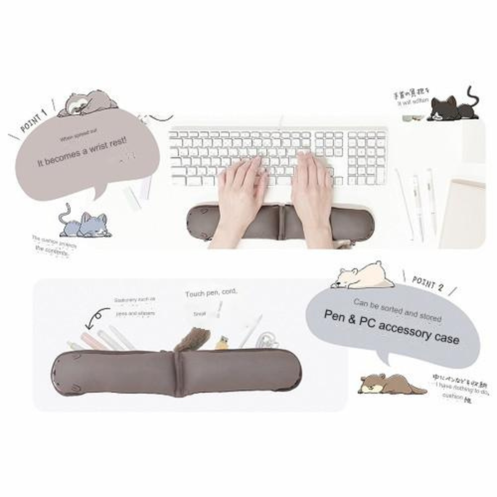 Kutsuwa Relala Wrist Rest Pen Case