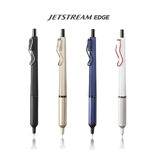 Uni Jetstream Edge Ballpoint Pen - 0.28 mm - Black Ink