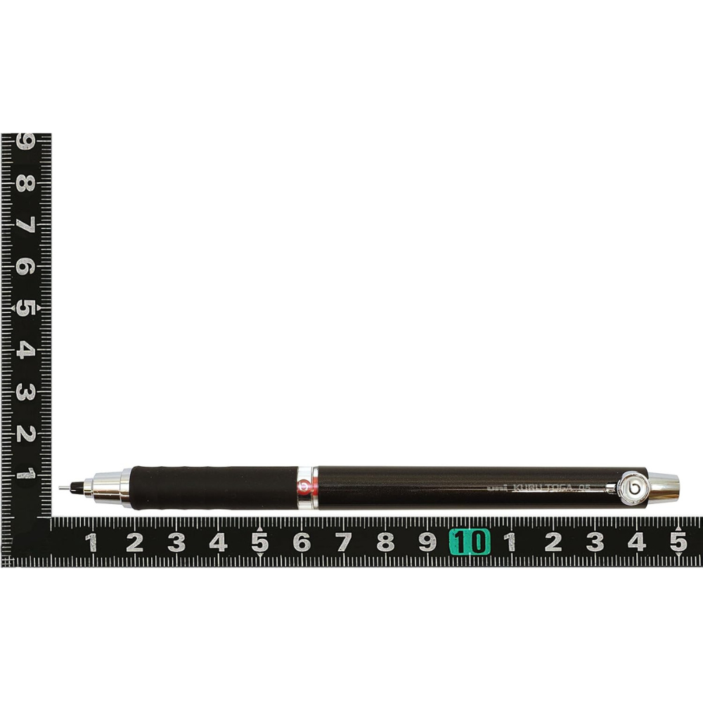 Uni Kuru Toga Mechanical Pencil with Rubber Grip - 0.5 mm