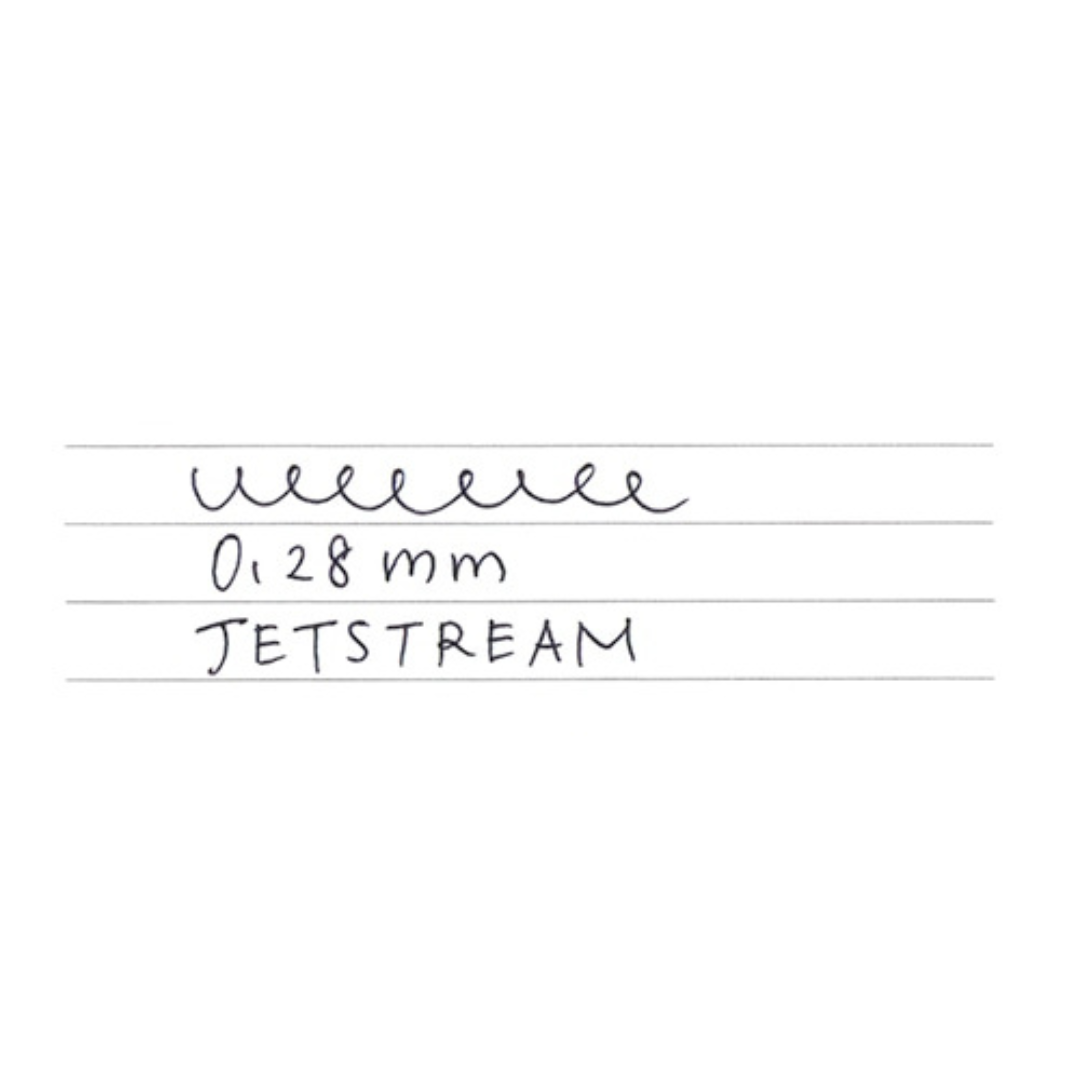 Uni Jetstream Edge Ballpoint Pen - 0.28 mm - Black Ink