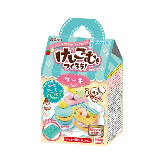 Kutsuwa Eraser Let's Make an Eraser - Cake