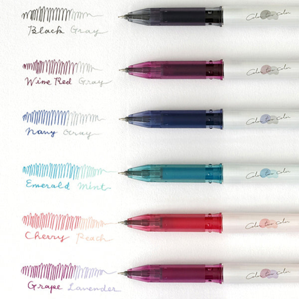 Pilot Ilmily Color Two Color Gel Pen - 0.4 mm