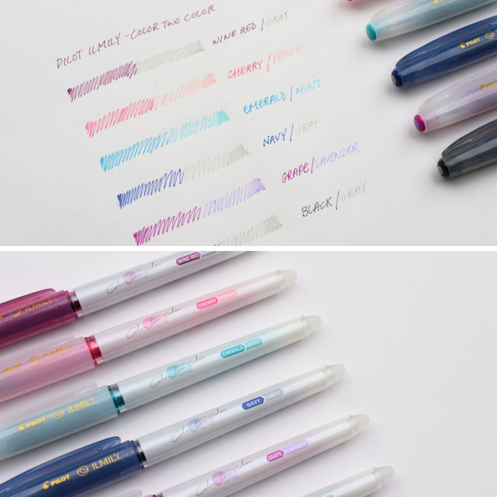 Pilot Ilmily Color Two Color Gel Pen - 0.4 mm