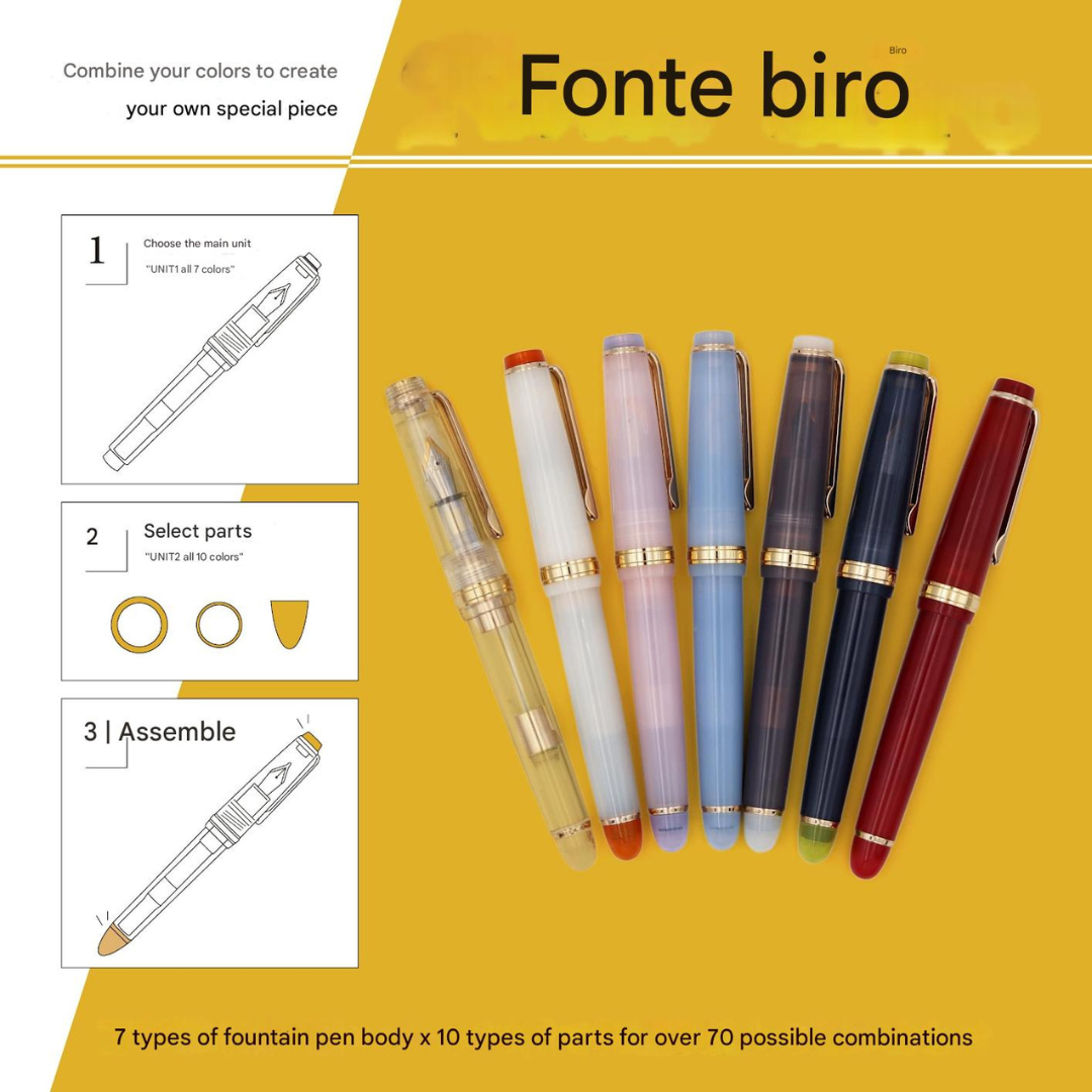 Fonte Biiro Fountain Pen - Unit 1