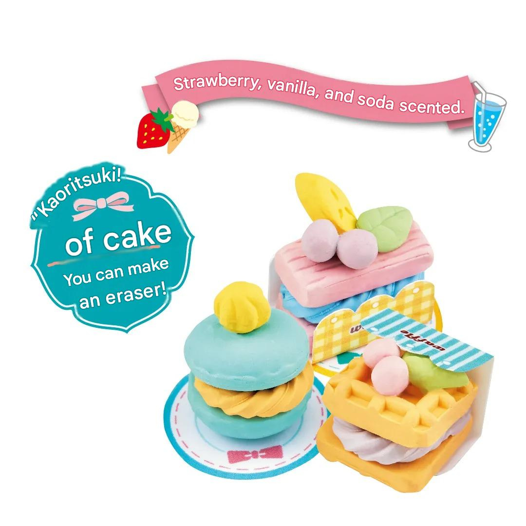 Kutsuwa Eraser Let's Make an Eraser - Cake