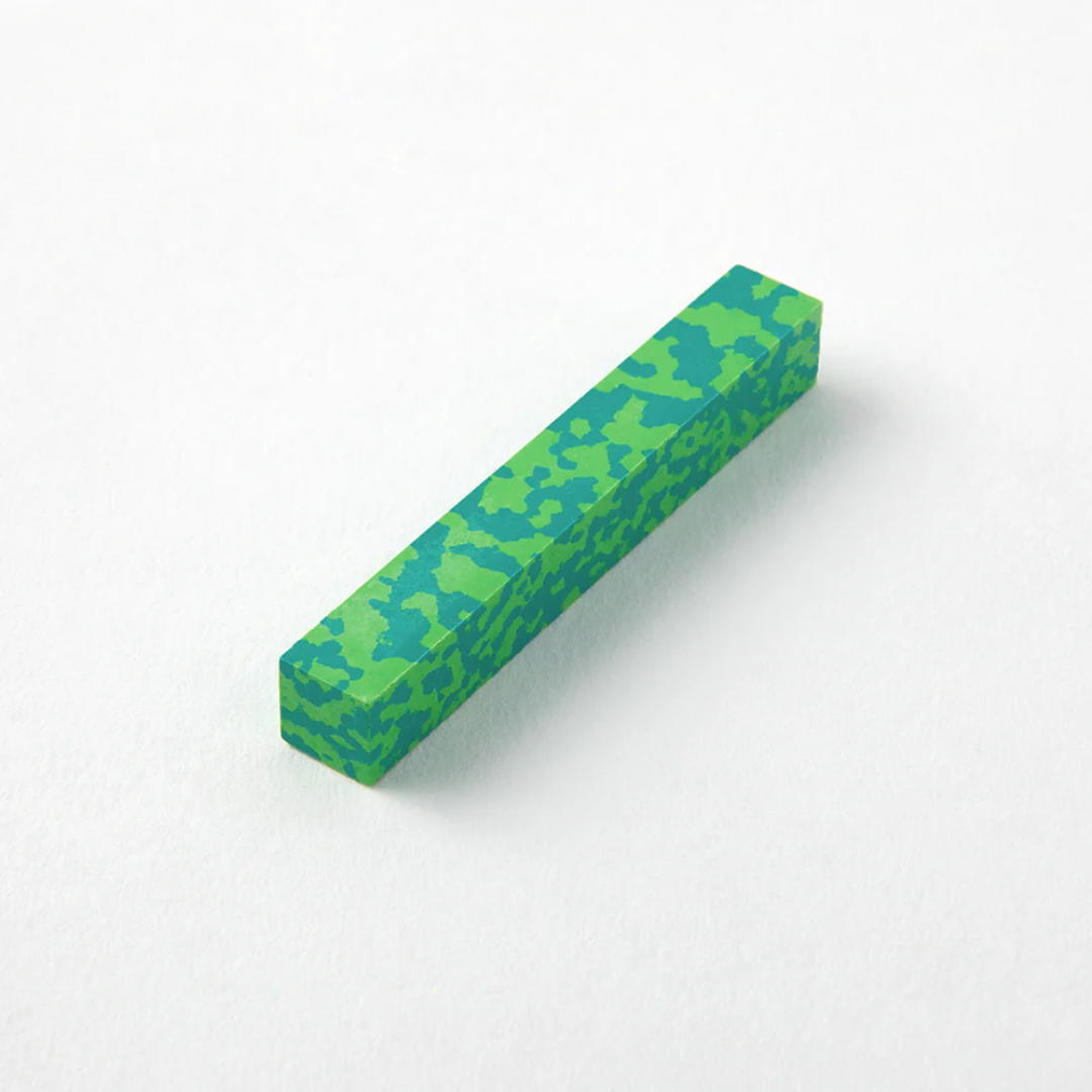 Midori Decoration Crayon Yellow-Green x Green Refill