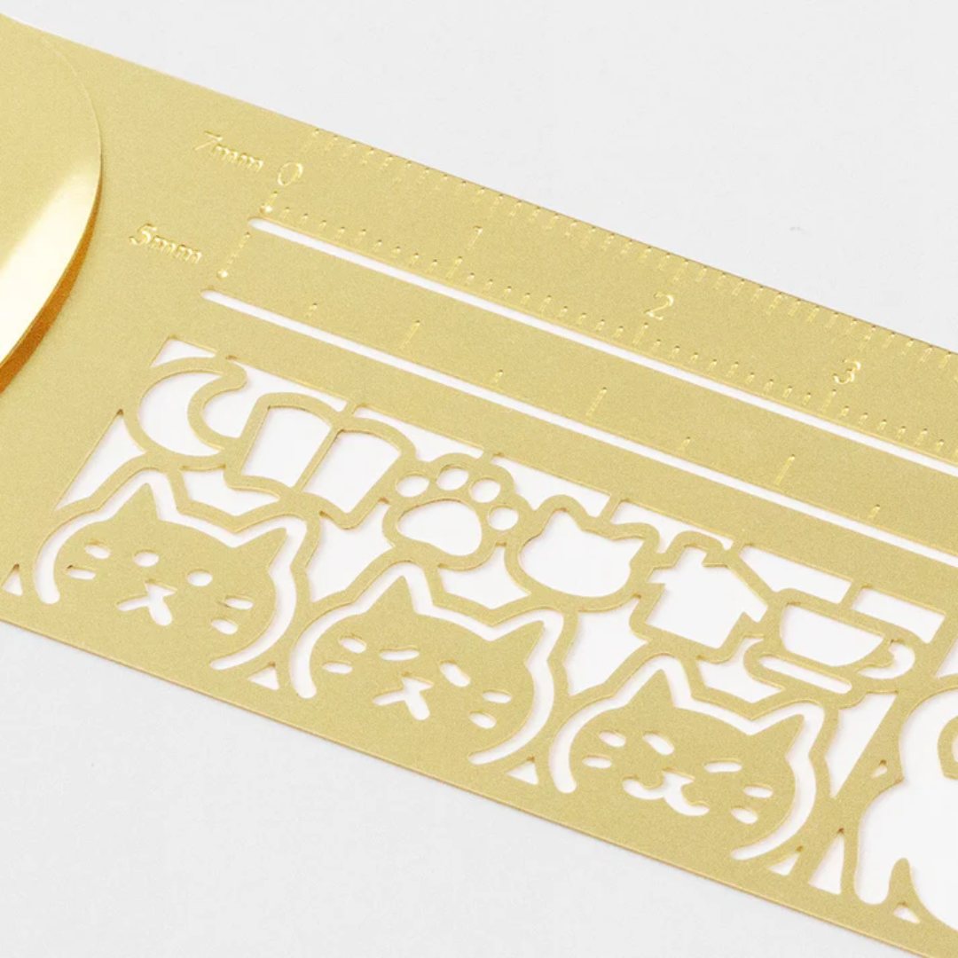 Midori Clip Ruler - Cat A