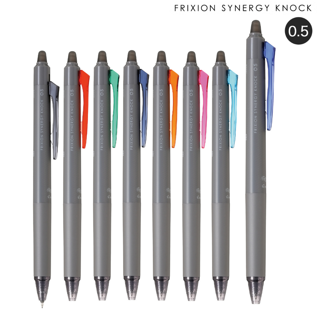 Pilot FriXion Synergy Knock Gel Pen - 0.5 mm