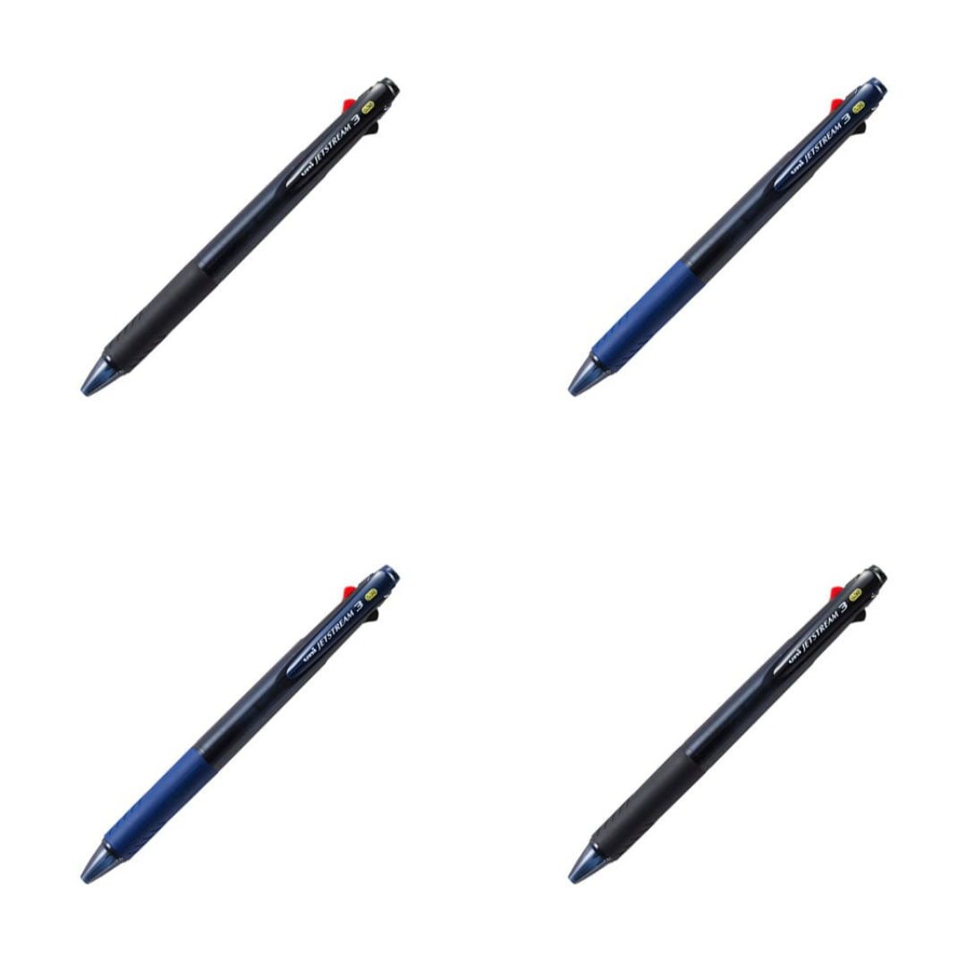 Uni Jetstream 3 Color Ballpoint Multi Pen - 0.38 mm