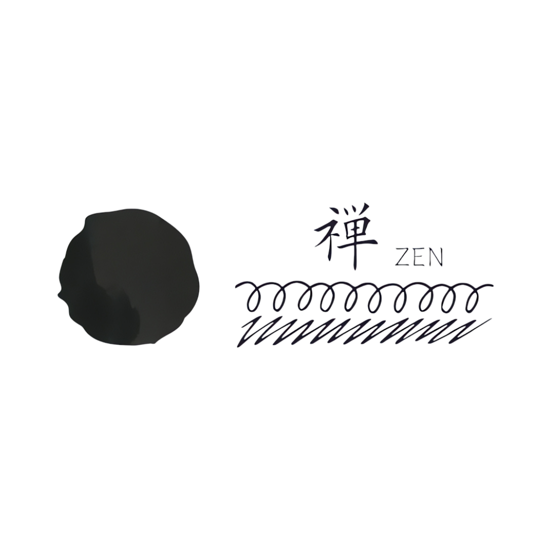 Teranishi Chemical Industry Fountain Pen Inks 12 ML - Zen Black