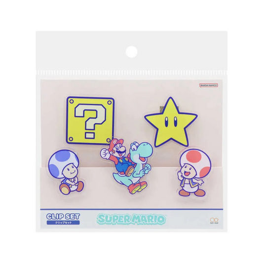 Sun-Star Super Mario File Clips