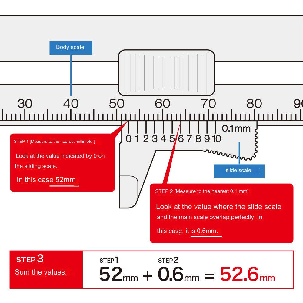 Midori CL Thickness Ruler - Black