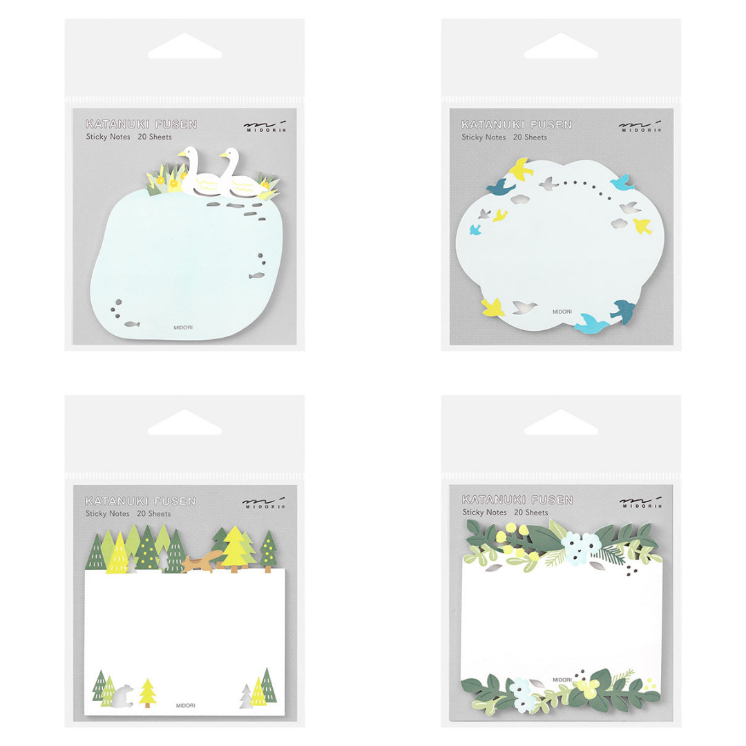 Midori Die-Cut Sticky Notes