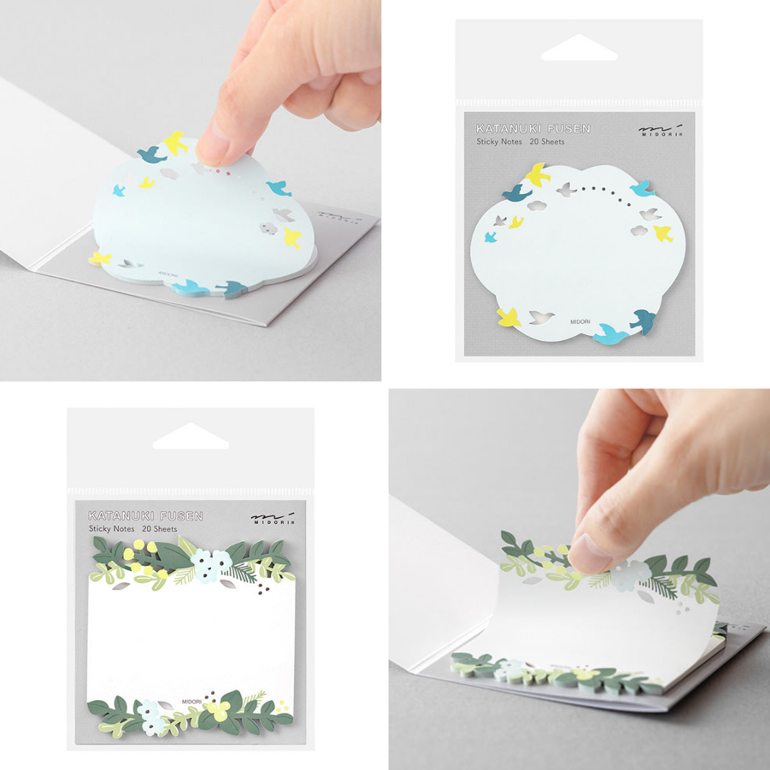 Midori Die-Cut Sticky Notes