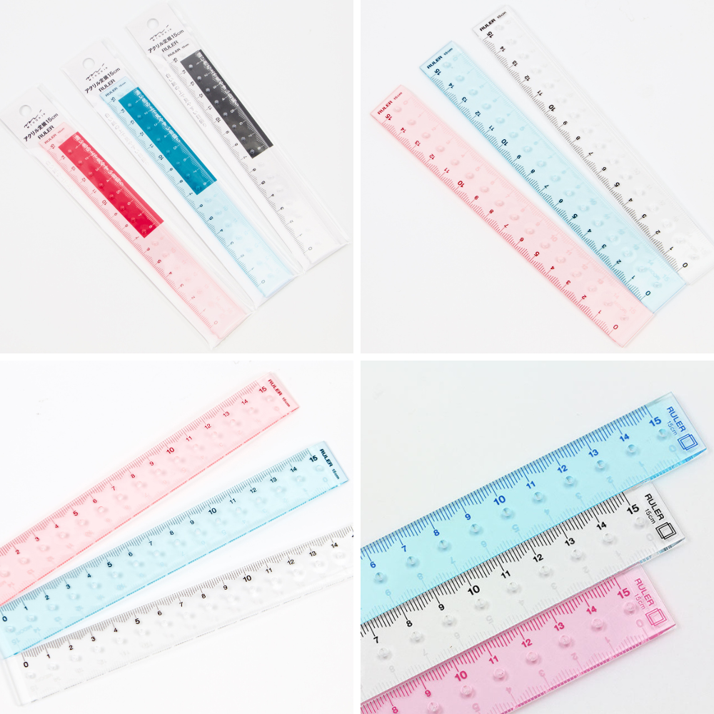 Midori CL Ruler - 15 Cms