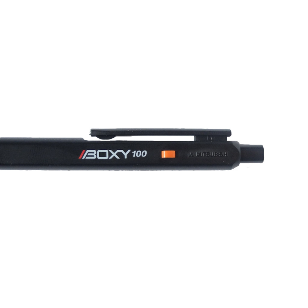 Uni Boxy 100 Ballpoint Pen - 0.7 mm - Black Ink