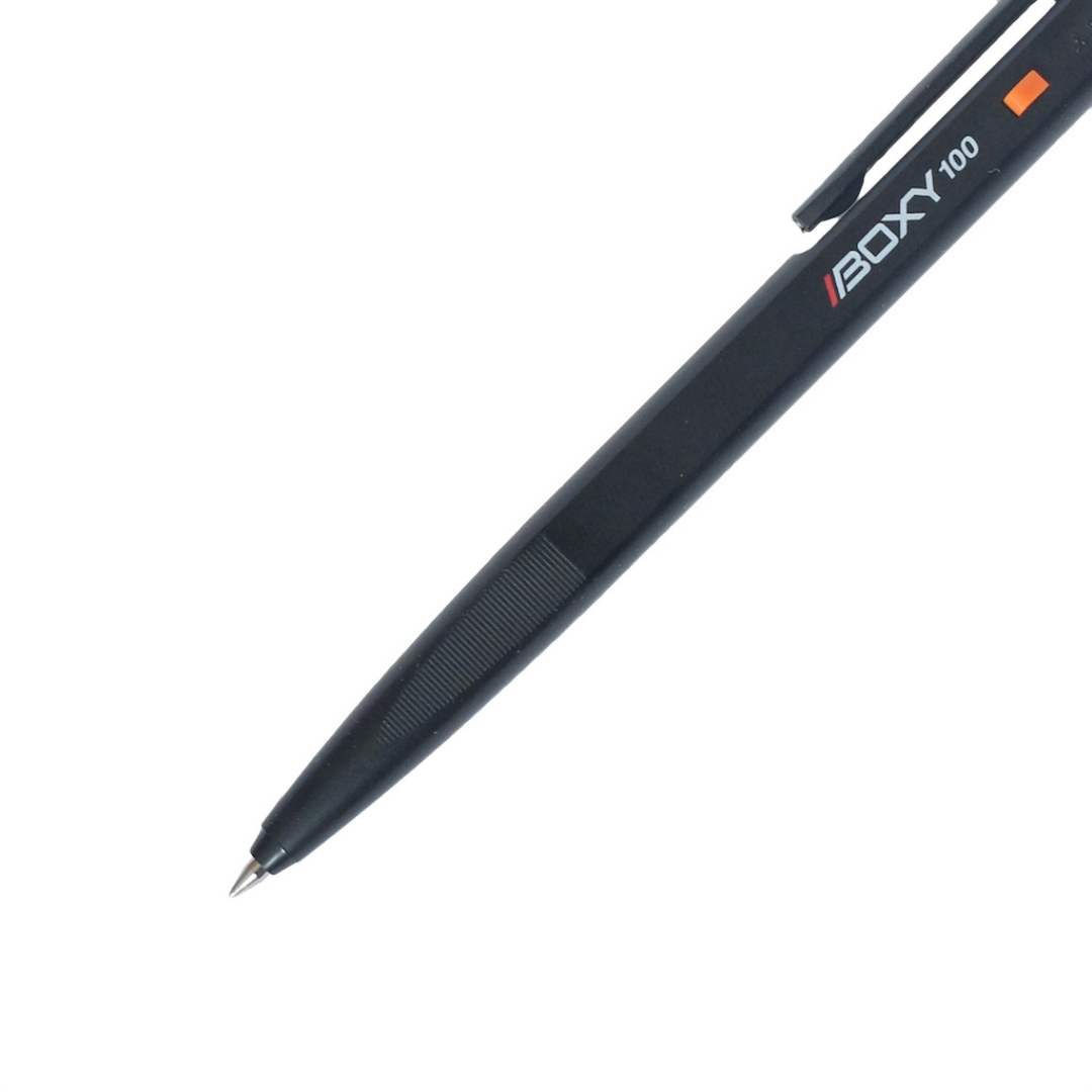 Uni Boxy 100 Ballpoint Pen - 0.7 mm - Black Ink