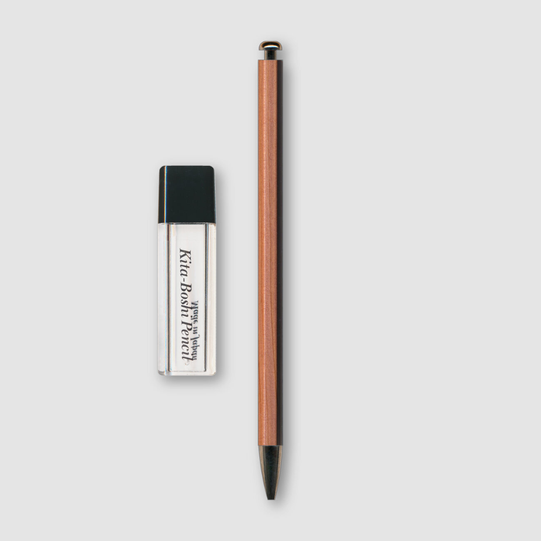 Kita-Boshi Mechanical Pencil - 2 mm + 2 mm Pencil Lead Sharpener Set